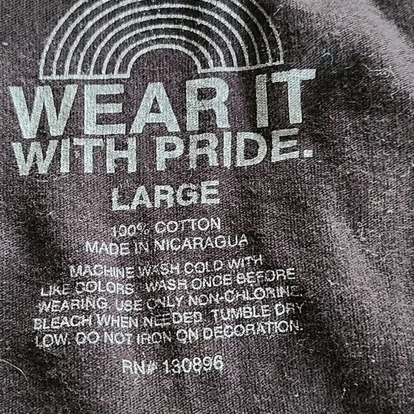 Lot of 2  Pride Sunday Funday Tops - Picture 2 of 3